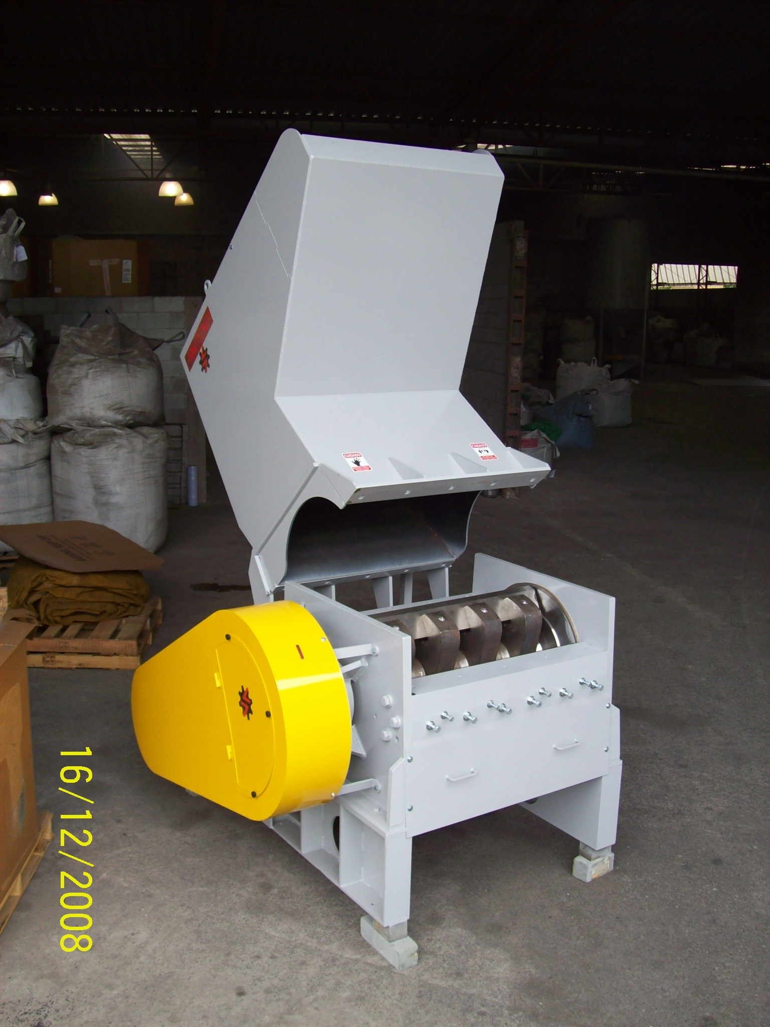Máquina de trituração do triturador de sucata de plástico da China