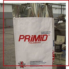 PRIMID Material acondicionado em embalagem estanque de 25 Kg pronta para o uso. Não necessita secagem prévia do material.